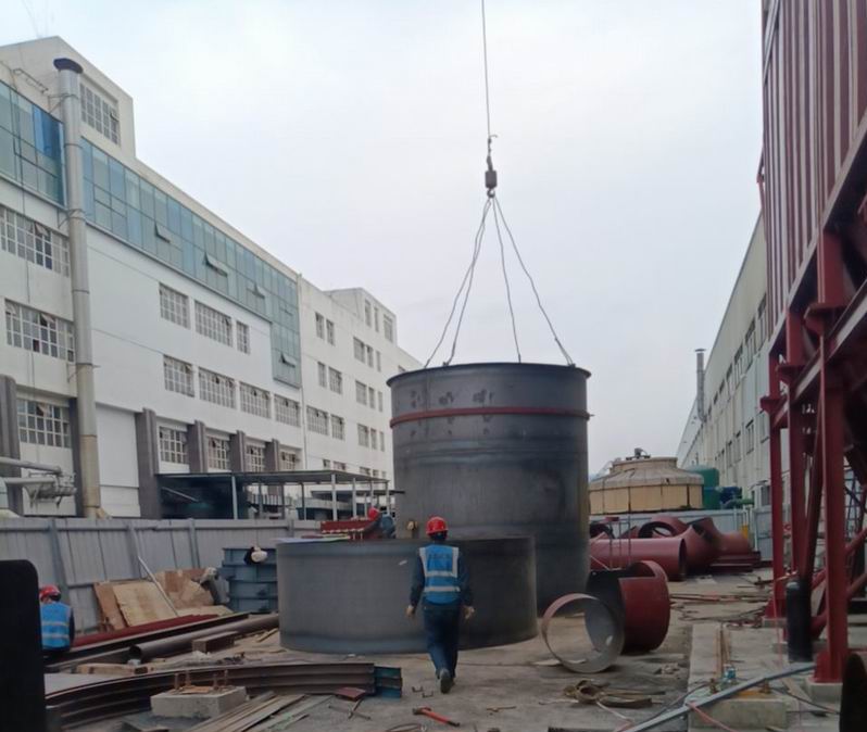 荣耀体育(中国)官网环保助力绝缘子窑炉烟气治理项目高效推进